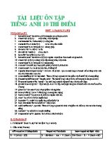 Tai liêu ôn tâp Tiêng Anh 10 thi điêm